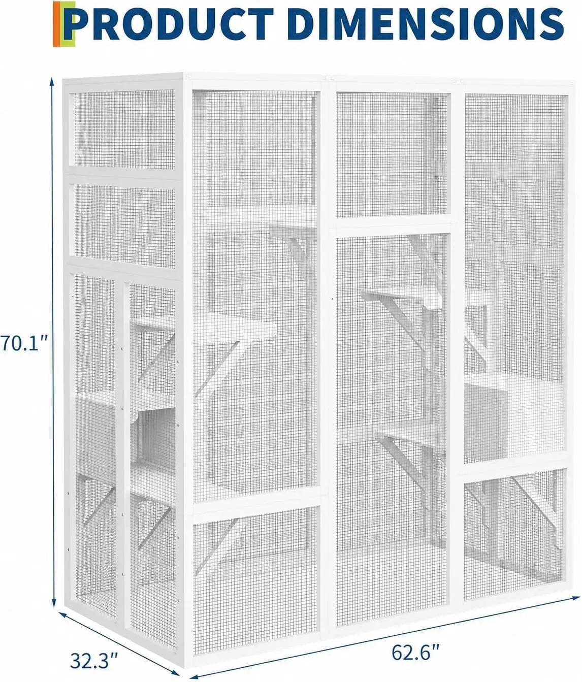 Walk-in Catio Outdoor Cat Enclosure.
