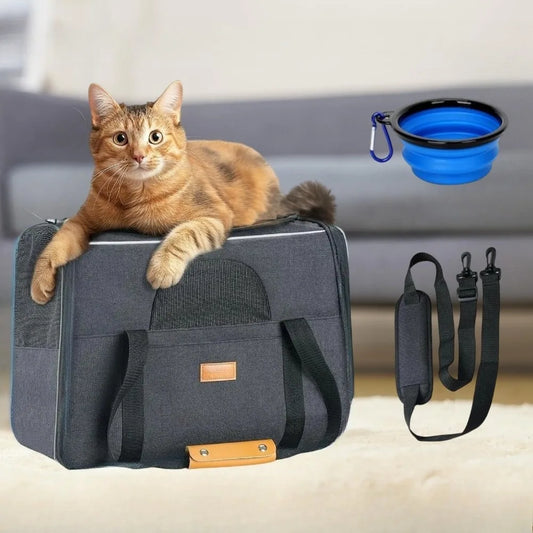 Portable Cat Carrier.