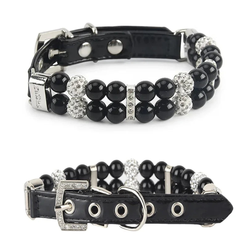 Luxury Pearl Sphynx Cat Necklace.