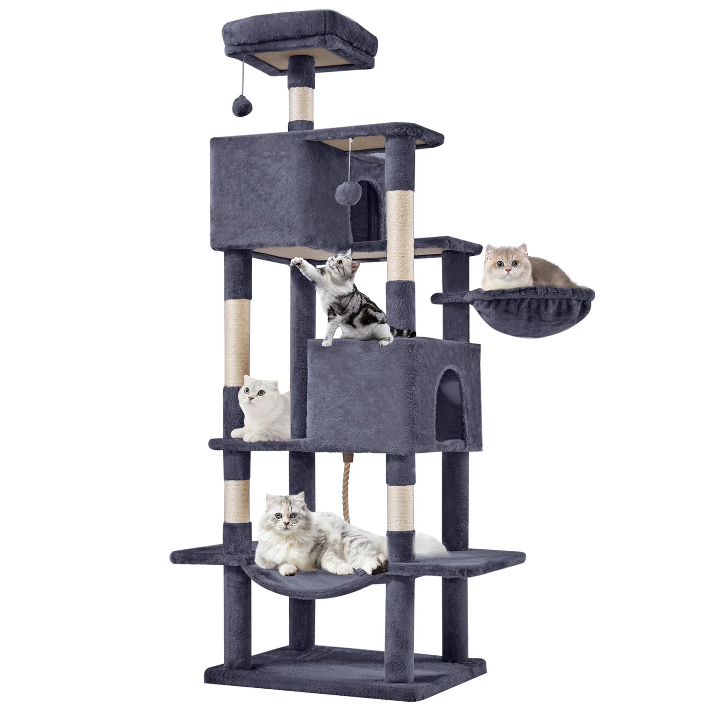 66 Inch Cat Tree Tower.