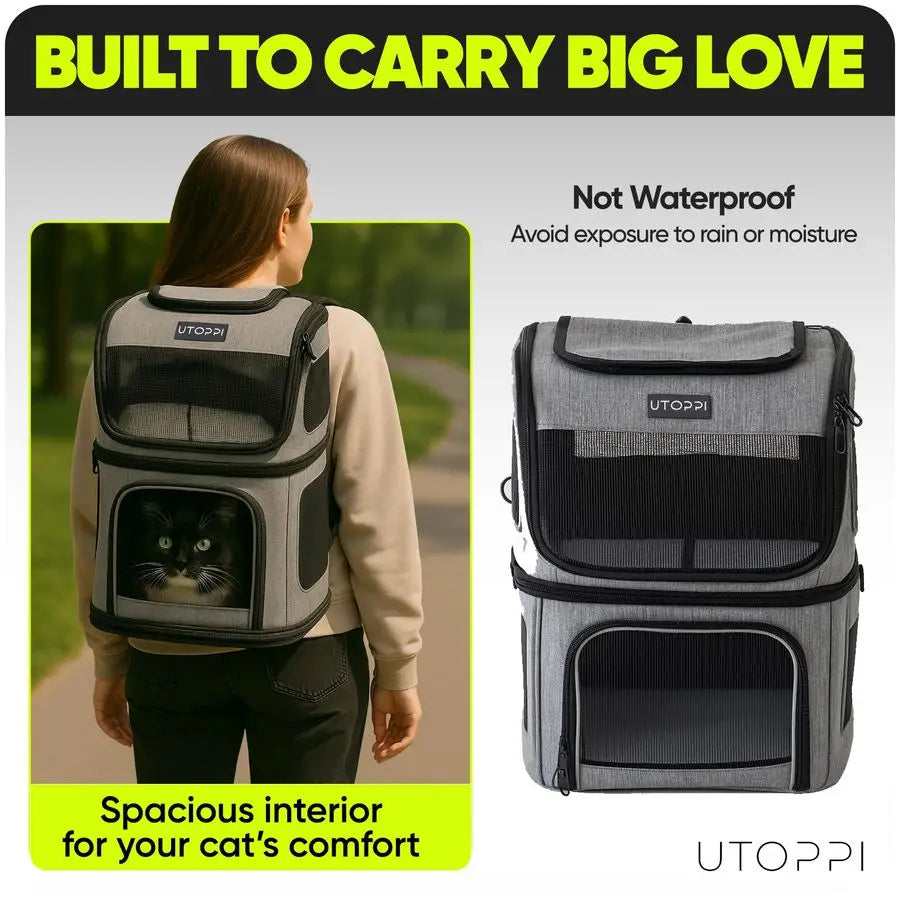 Backpack Carrier.         Cat Carrier Soft Sided amp Lightweight