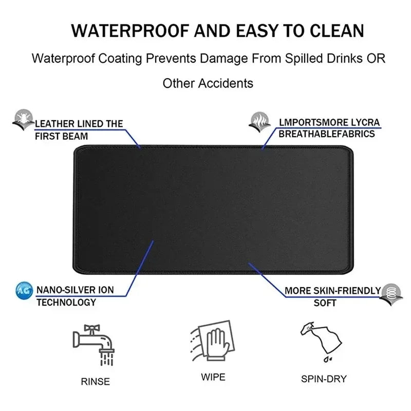 Funny Black Cat Mouse Pads.