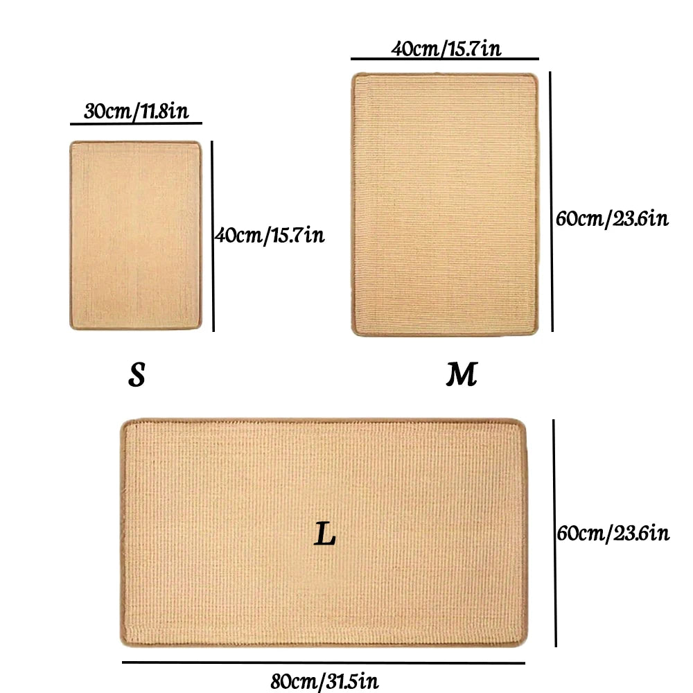 Premium Sisal Cat Scratching Mat.