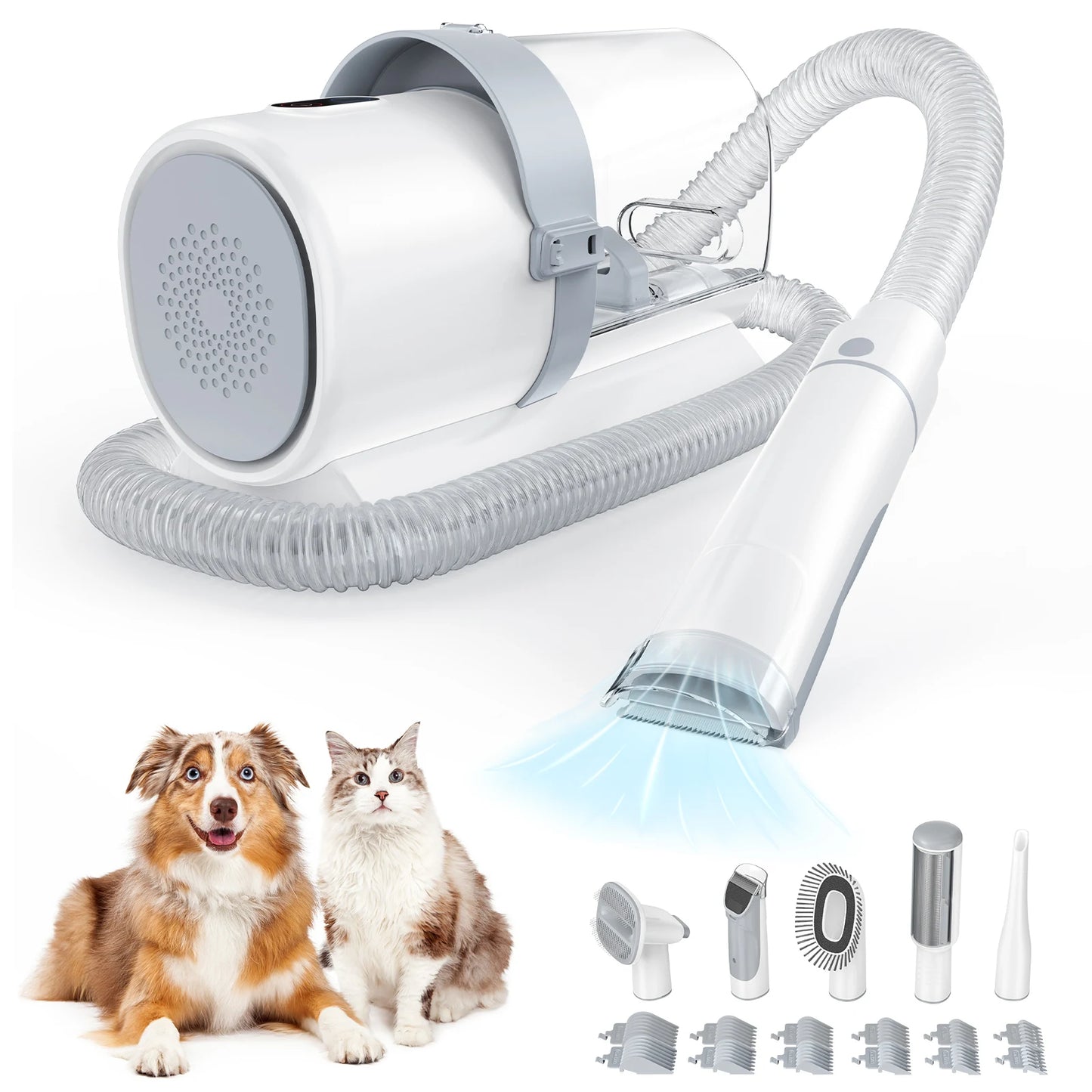 Professional Pet Grooming Vacuum Kit.