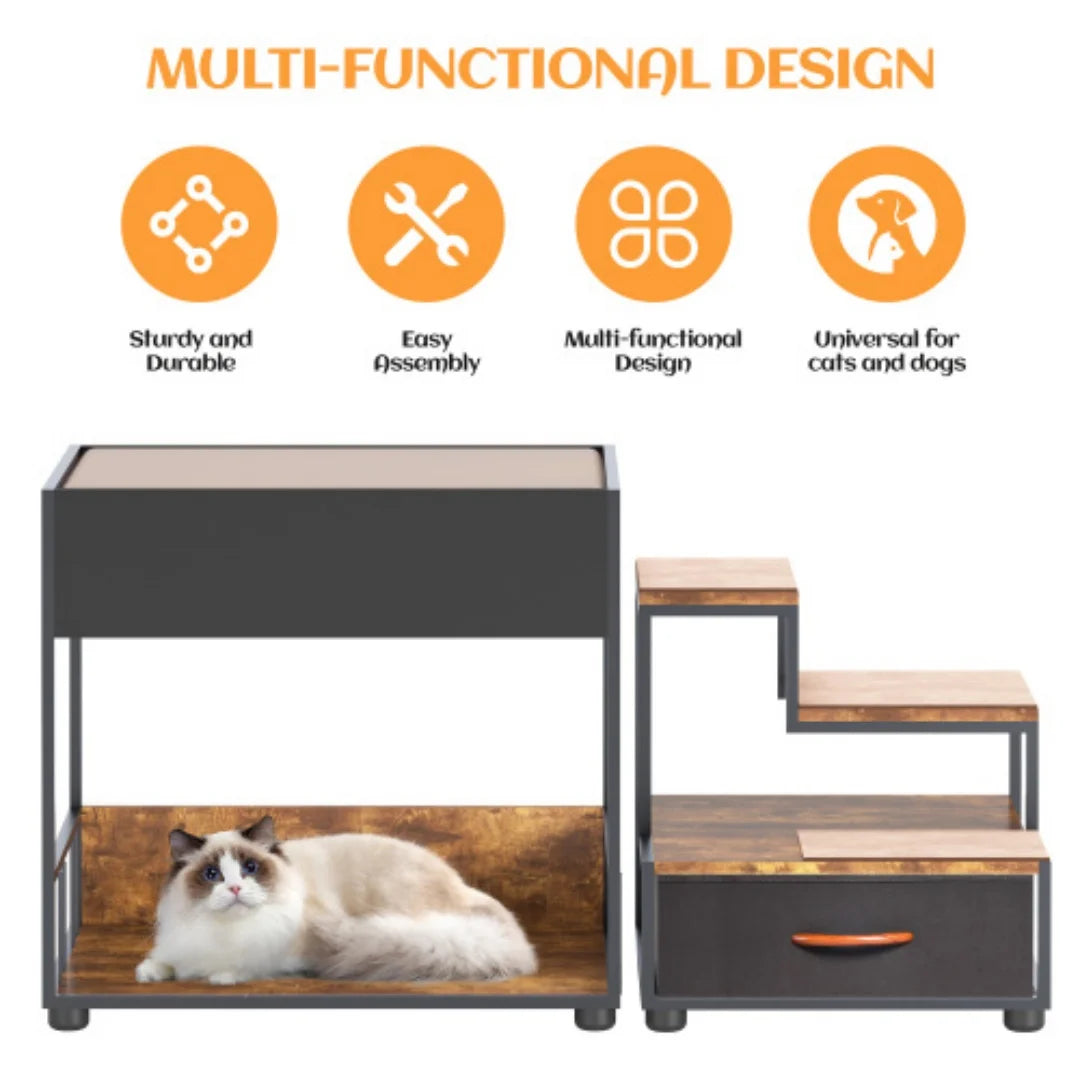 Multi-Level Dog Bunk Bed.