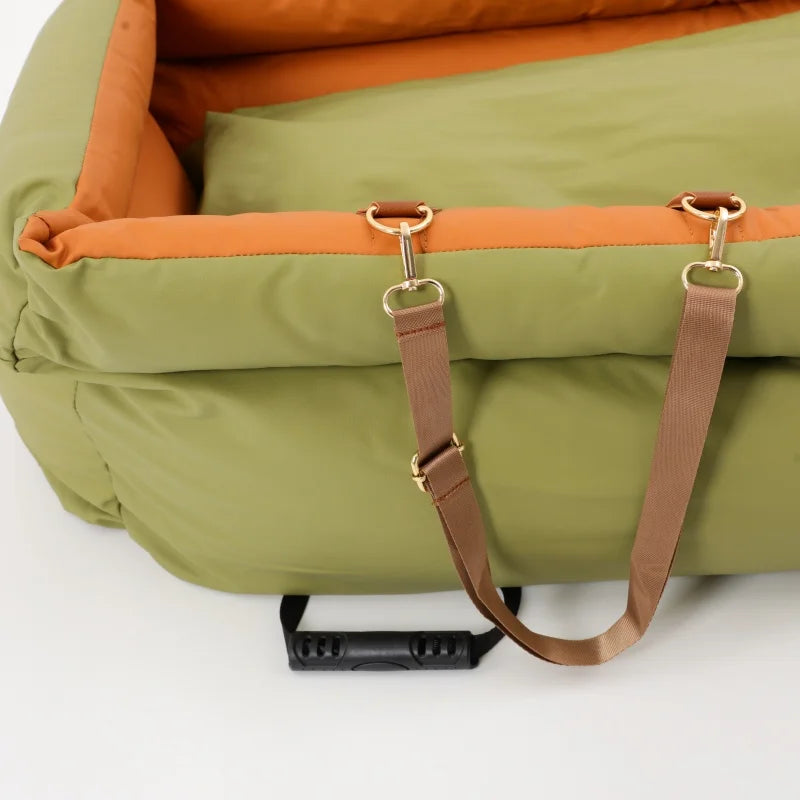 Foldable Travel Pet Car Seat Bed.