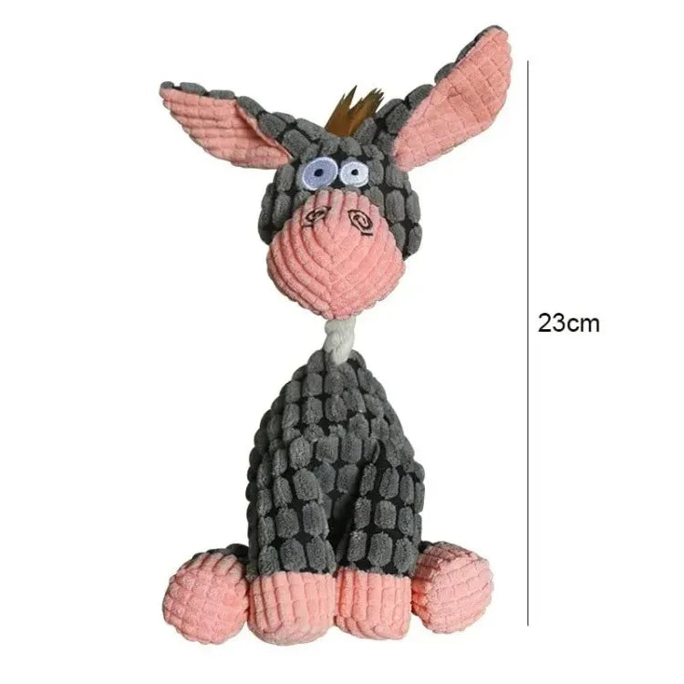Plush Squeaky Puppy Chew Toys.       I