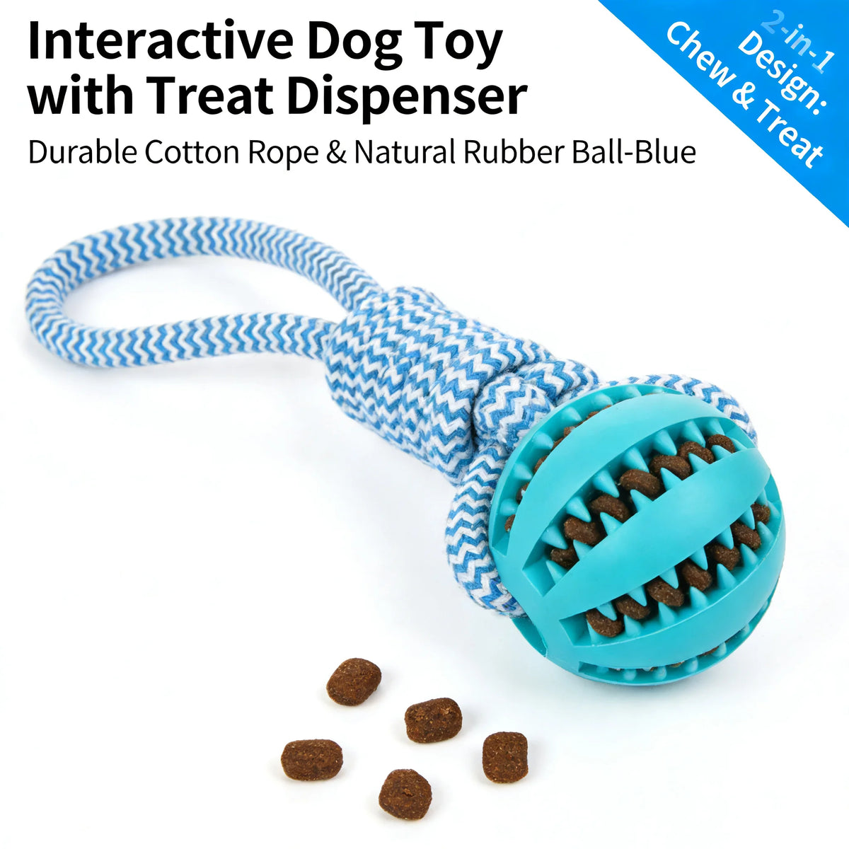 Dog Chew Toy with Treat.