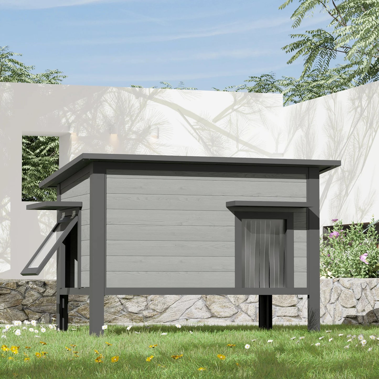 HDPE Outdoor Cat House.