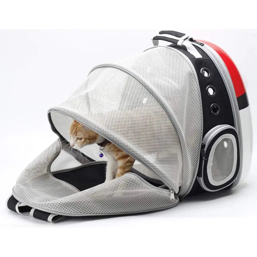 Expandable Cat Carrier Backpack.