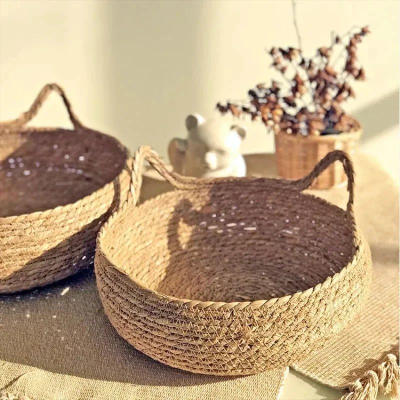 Pure Hand-Woven Rattan Cat Nest.