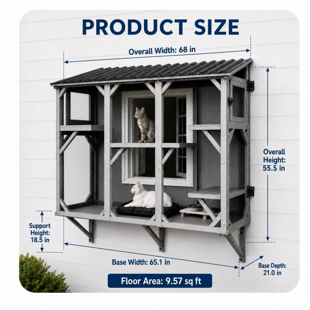 Catio Cat Enclosure.