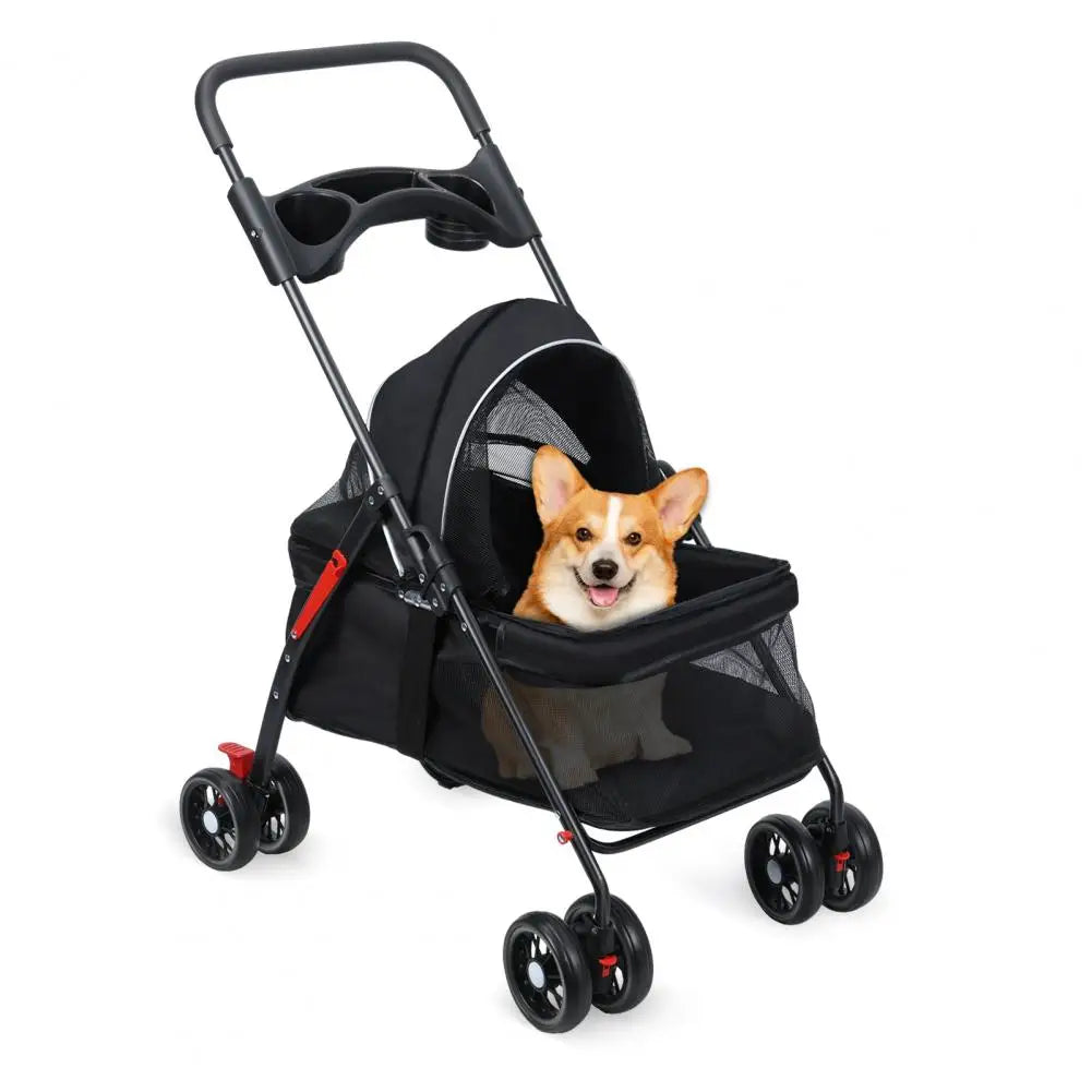 4 Wheel Cat Stroller.