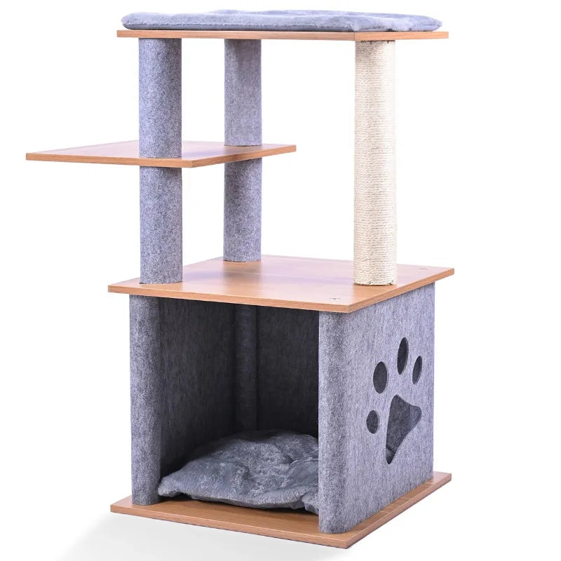 Wooden Cat Tree.