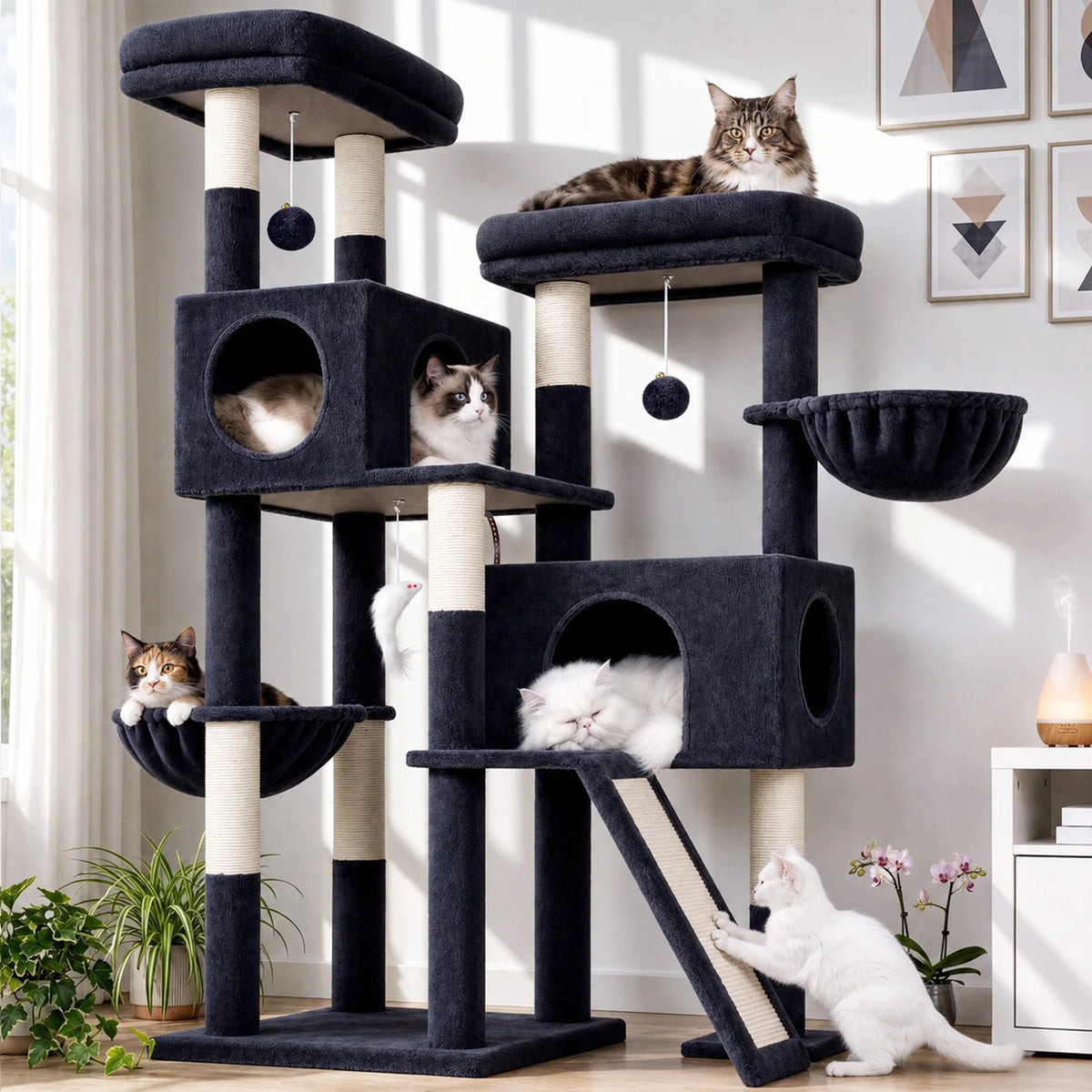 Cat Scratcher Tree for Large Cats.