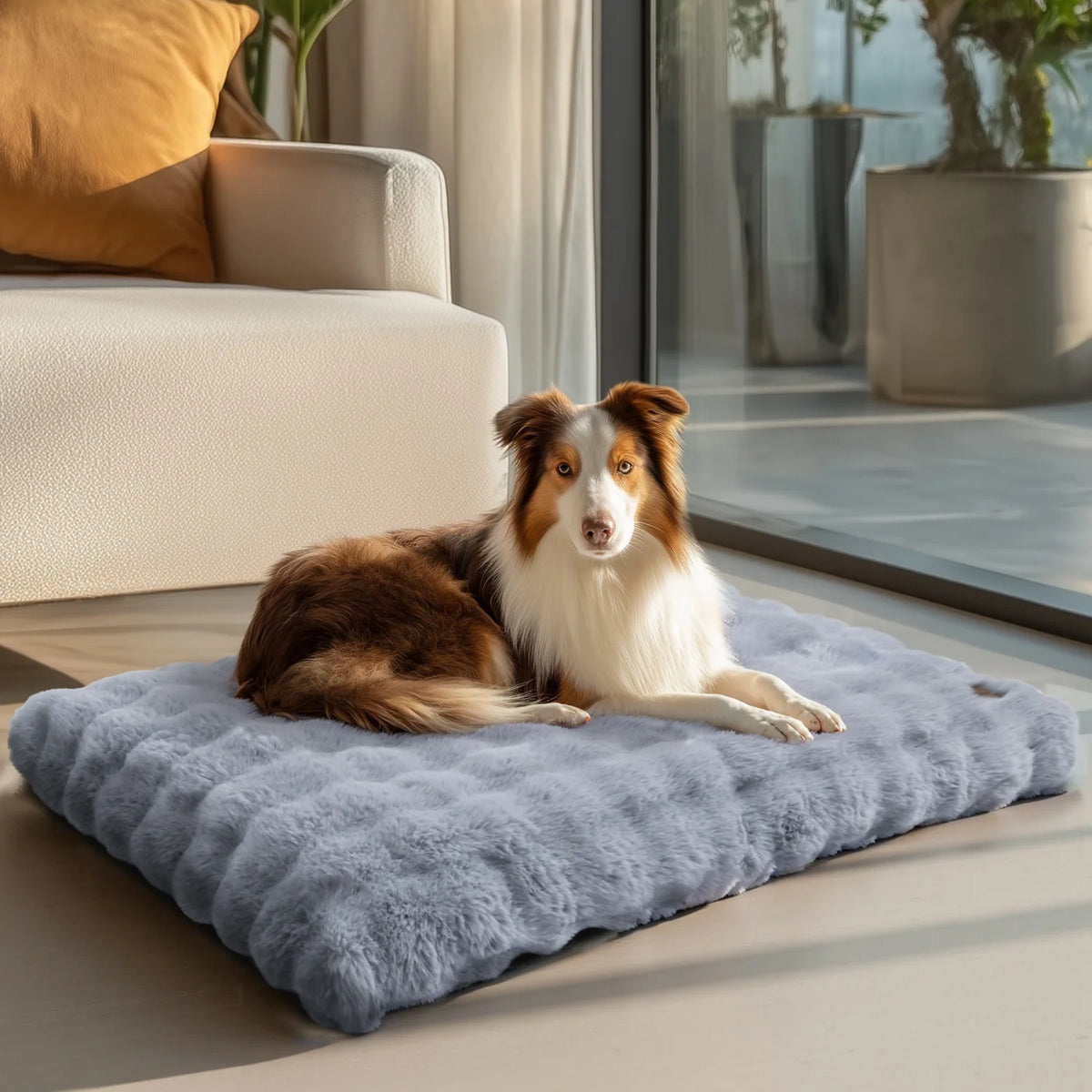 Ultra-Soft Plush Dog Bed.