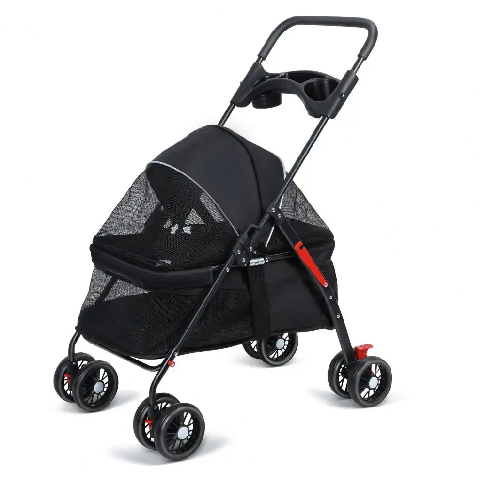 4 Wheel Cat Stroller.