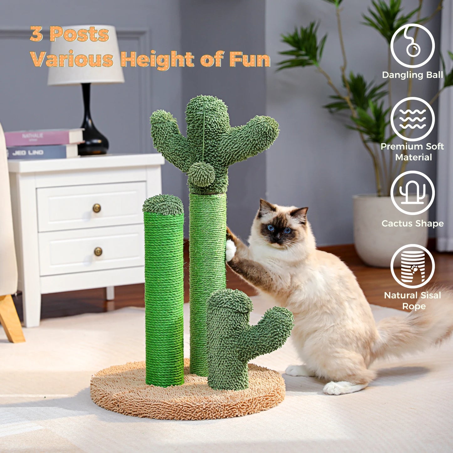 Cactus Cat Scratcher.