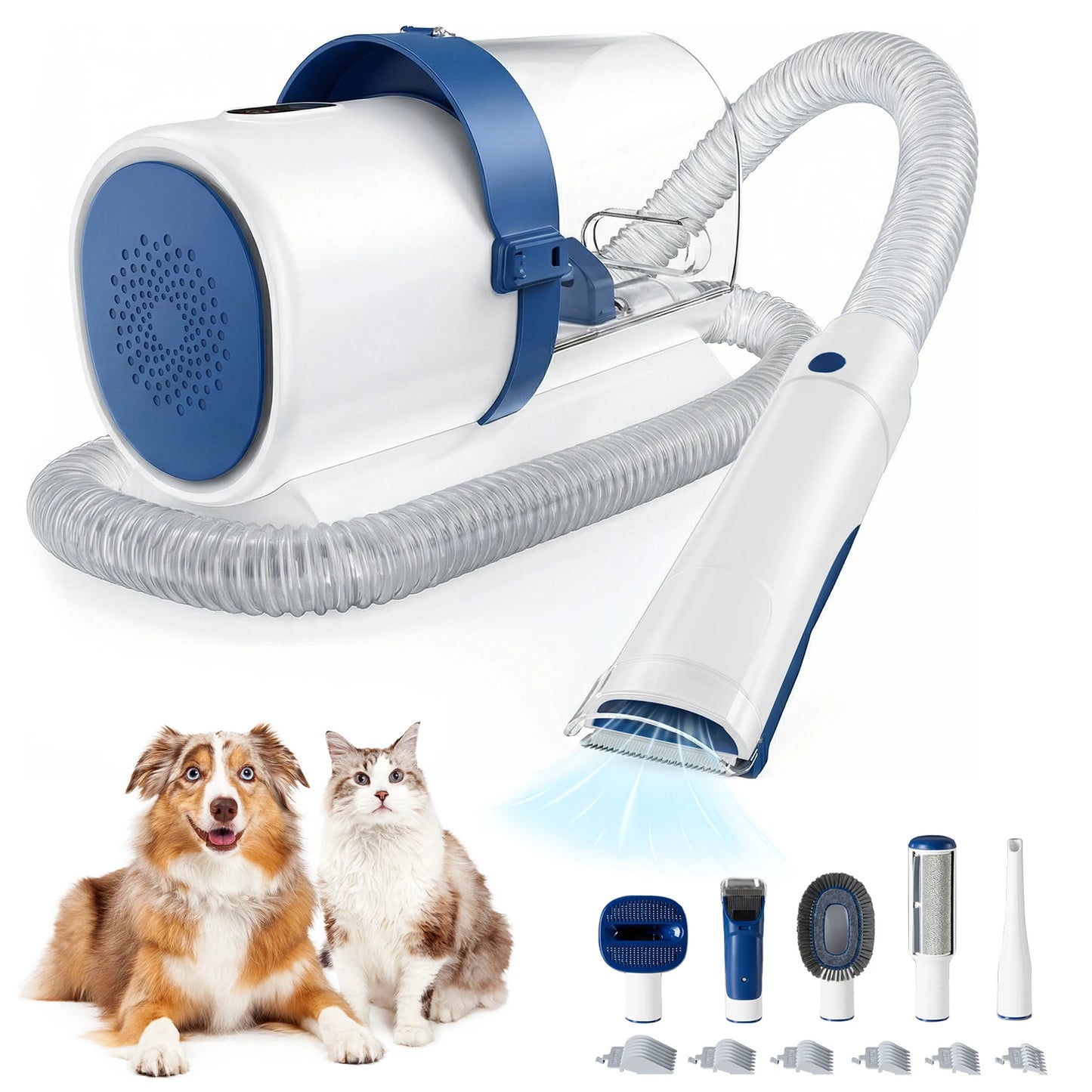 Professional Pet Grooming Vacuum Kit.