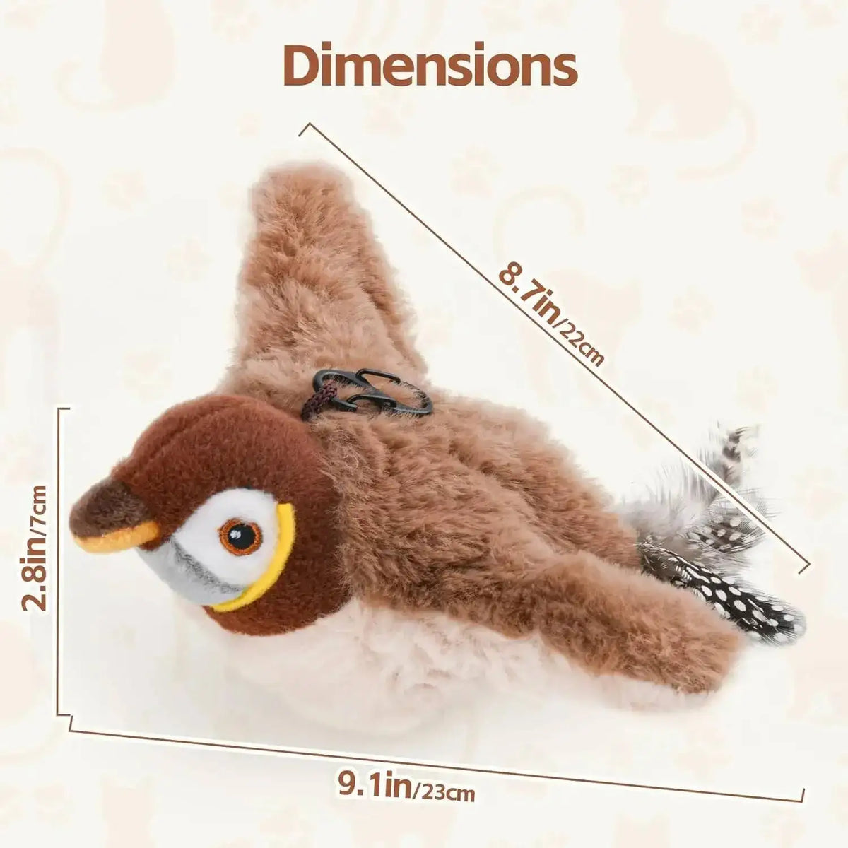 New Simulated Bird Cat Toy.