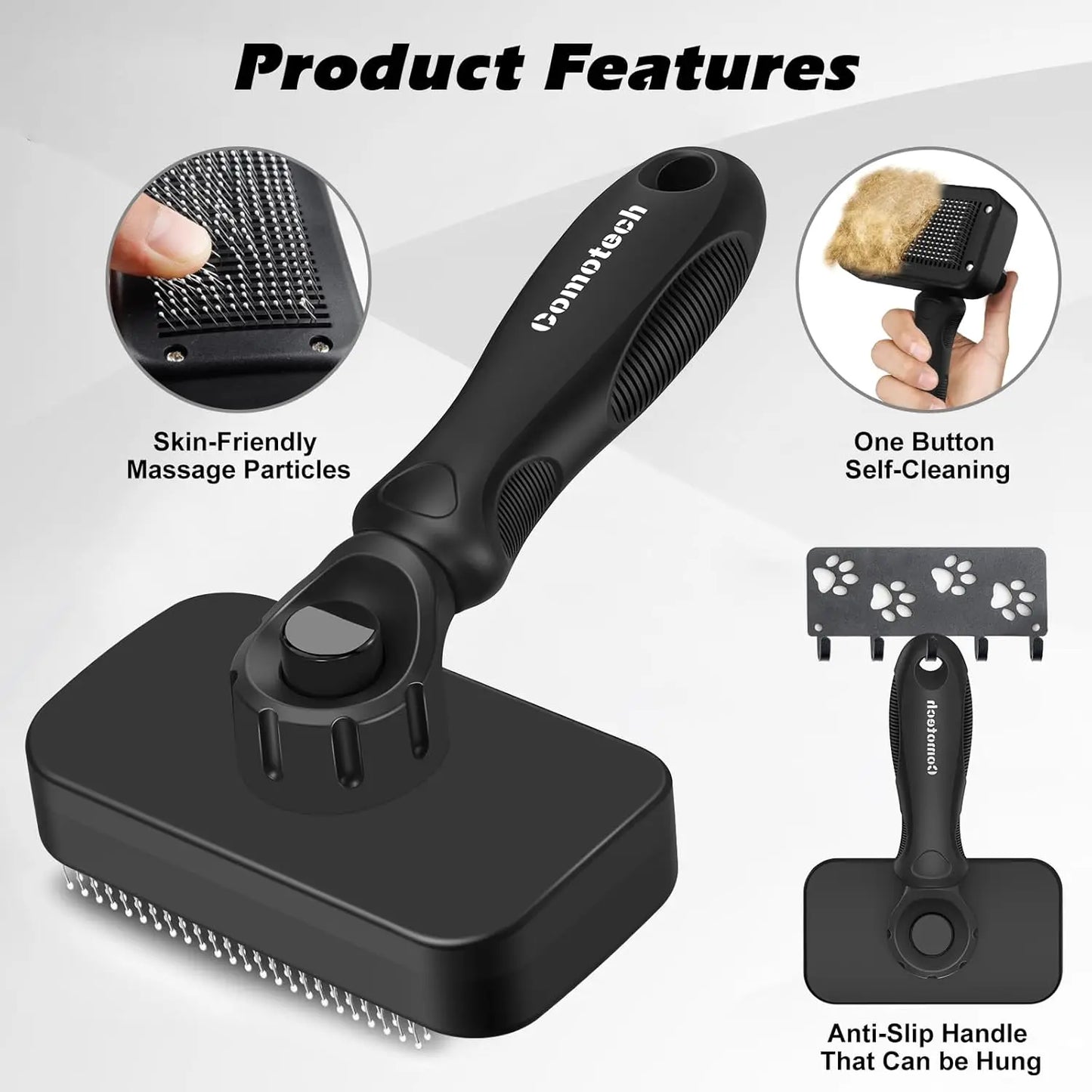 3-Piece Cat Grooming Kit.