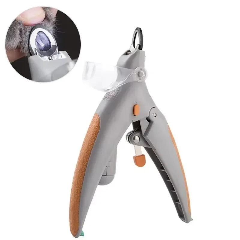LED Light Pet Nail Clipper.