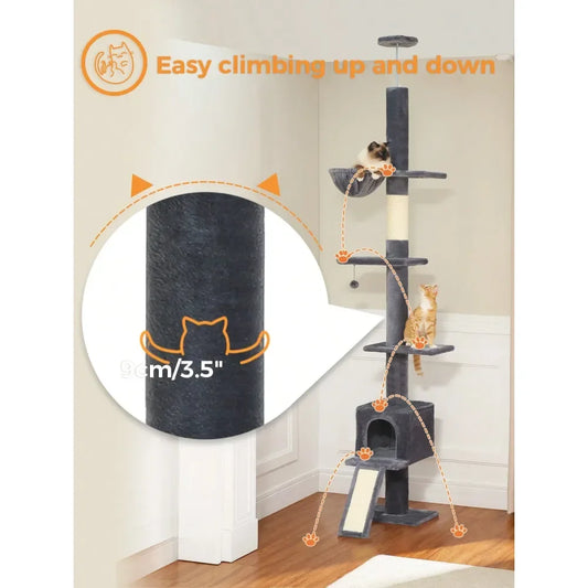 Cat Tree Floor to Ceiling.