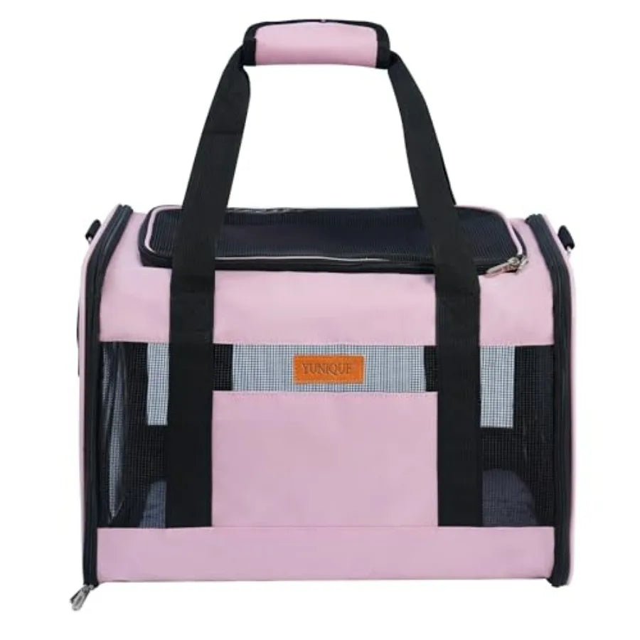 Soft-Sided Cat and Dog Carrier.