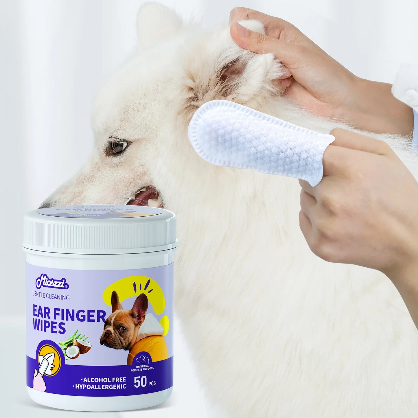 Pet Finger Wet Wipes