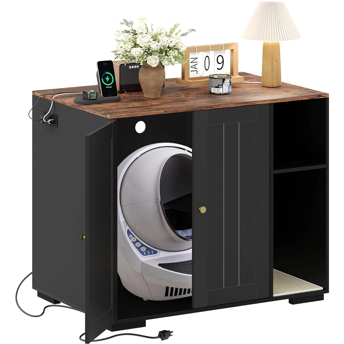 Cat Litter Enclosure.