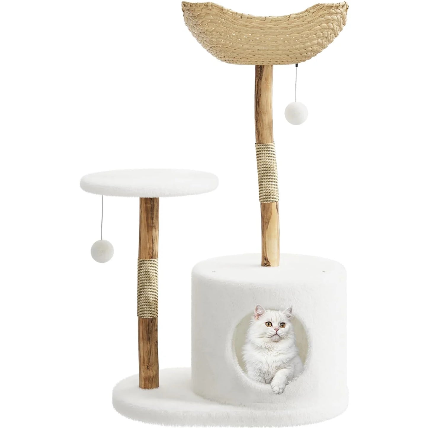 Modern Real Wood Cat Tree.