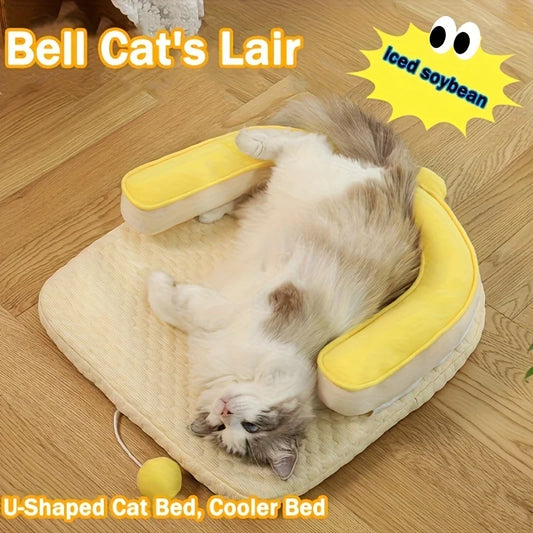 Summer Cooling Cat Bed.