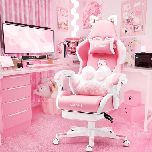 Pink Gaming Chair.