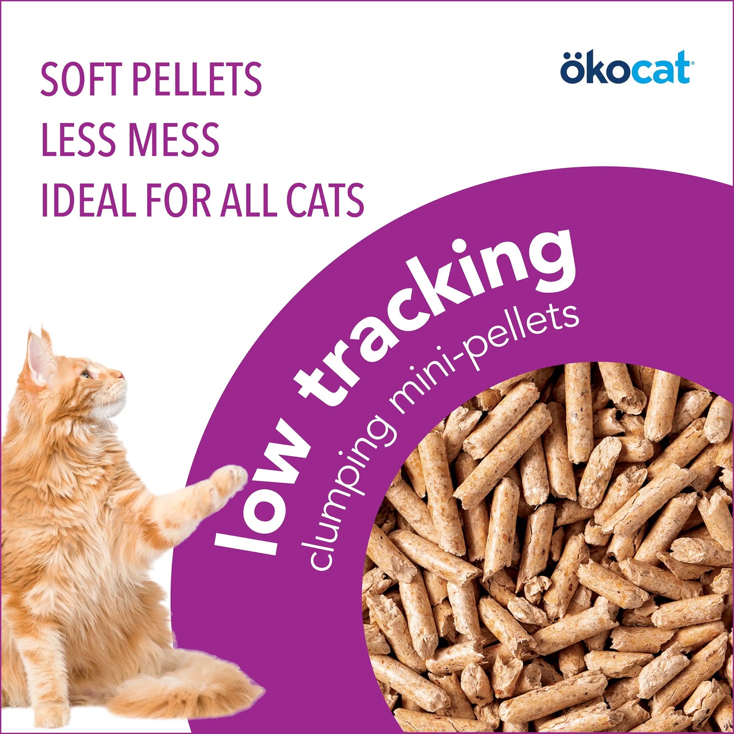 Okocat Cat Litter.
