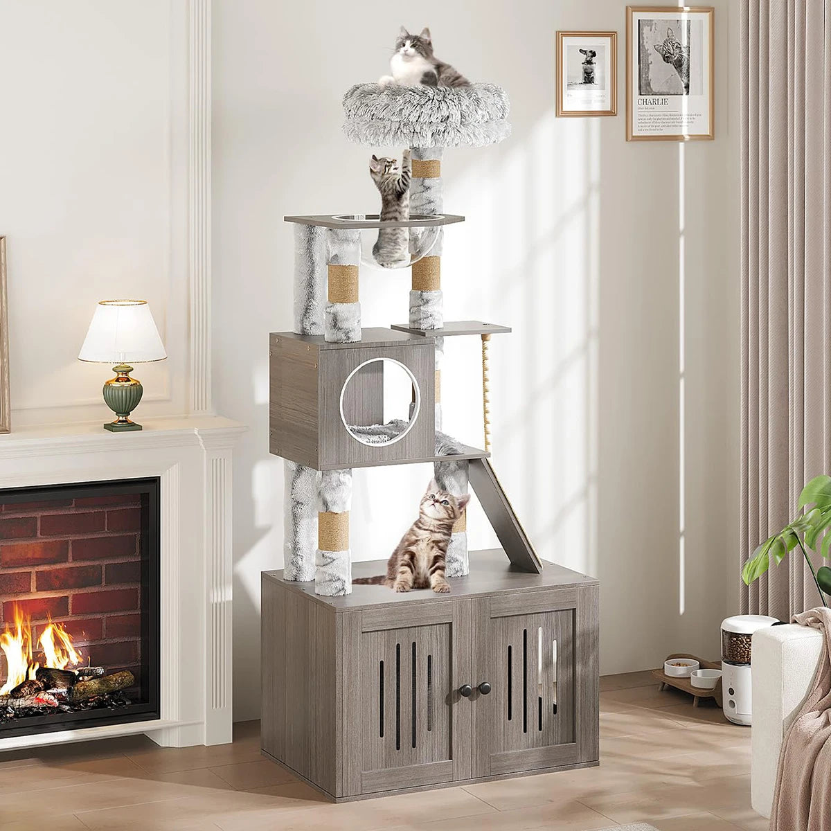 Multi-Level Cat Tree Tower.