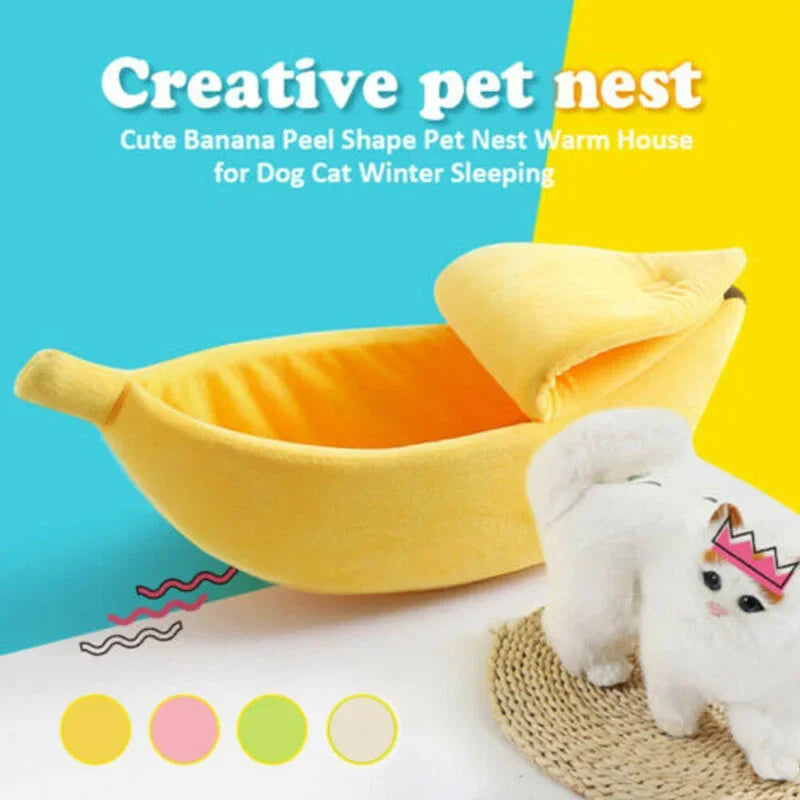 Banana Cat Bed.