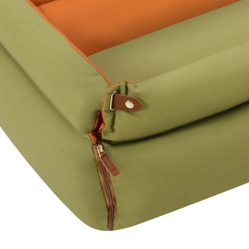 Foldable Travel Pet Car Seat Bed.