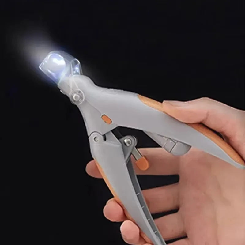 LED Light Pet Nail Clipper.