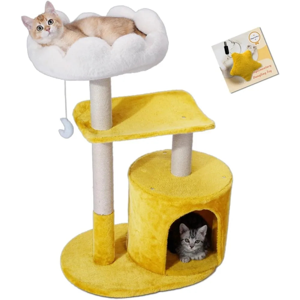 33 Inch Multi Level Cat Tree Tower.