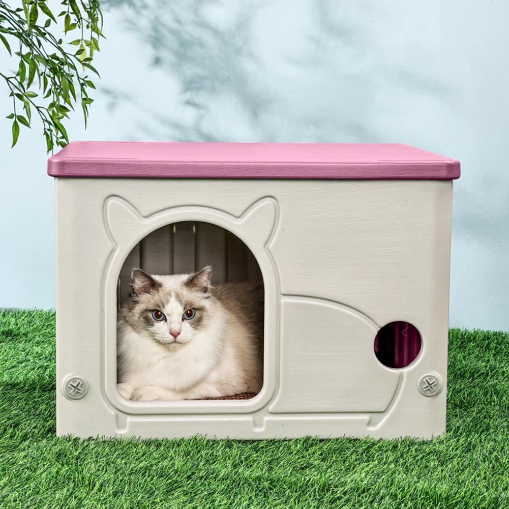 Outdoor Cat House.