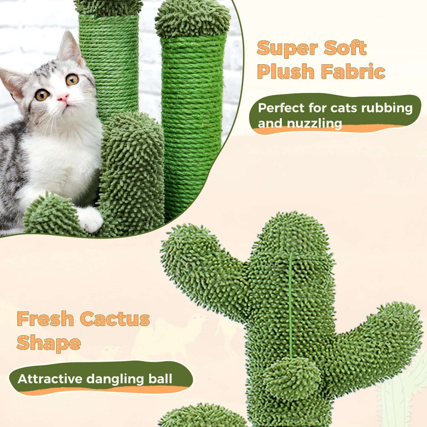 Cactus Cat Scratcher.