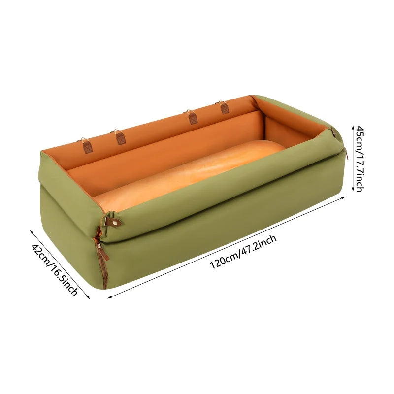 Foldable Travel Pet Car Seat Bed.