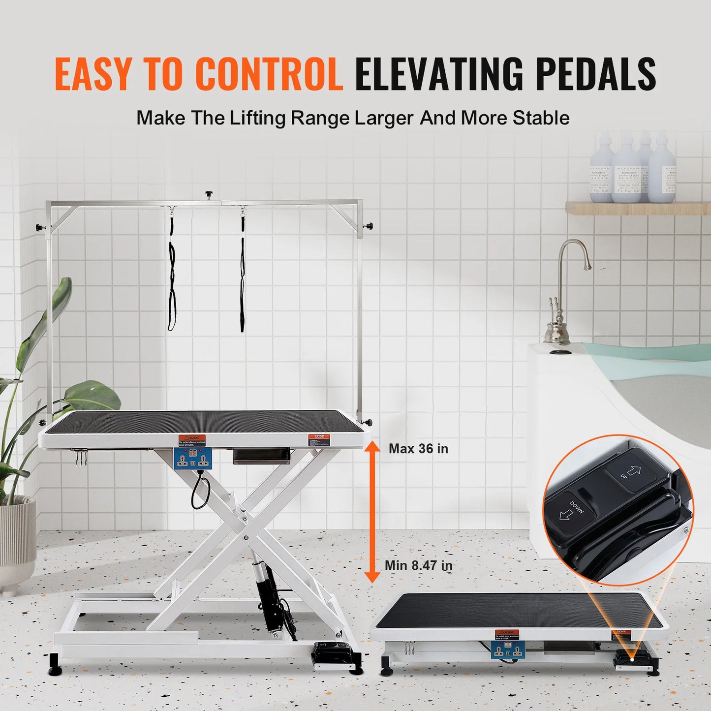 VEVOR Electric Pet Grooming Table.