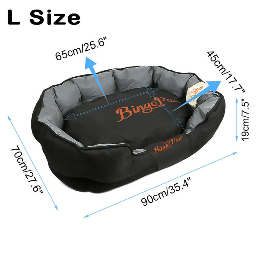 XXL XL L Orthopedic Sofa Dog Bed.