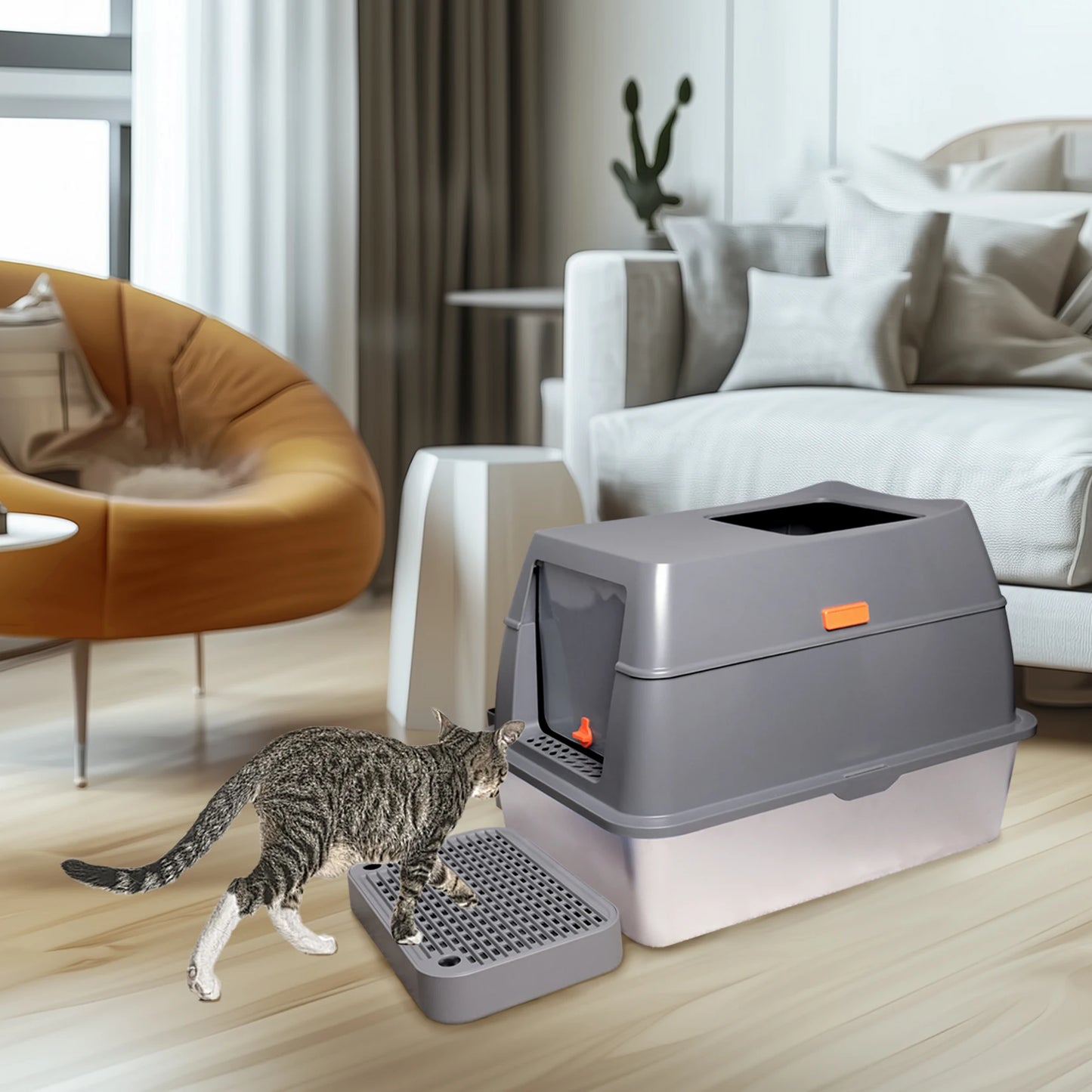 Bingopaw Cat Litter Box.