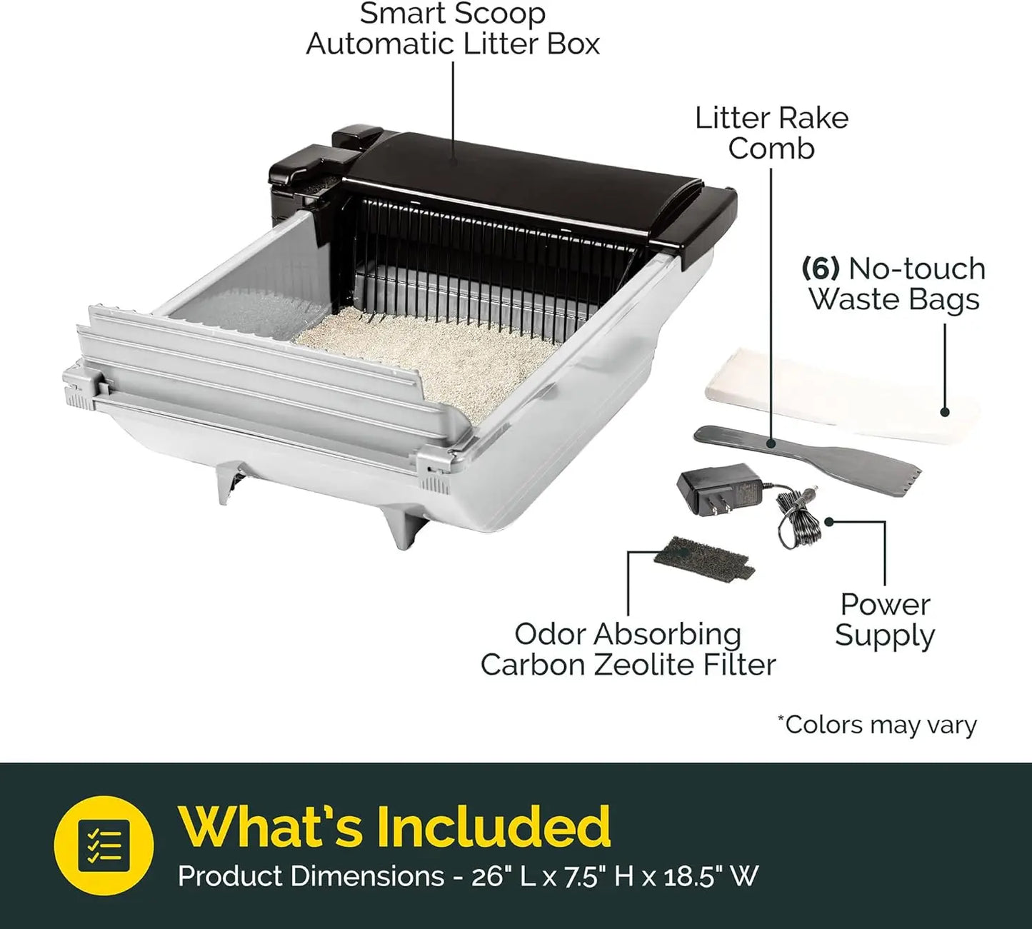 Self Cleaning Automatic Cat Litter Box.
