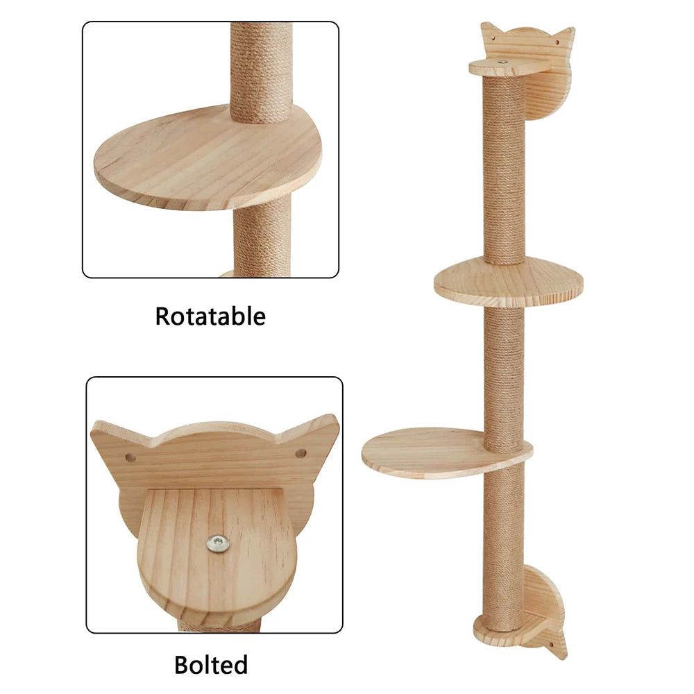 Cat Tree With Scratching Posts.