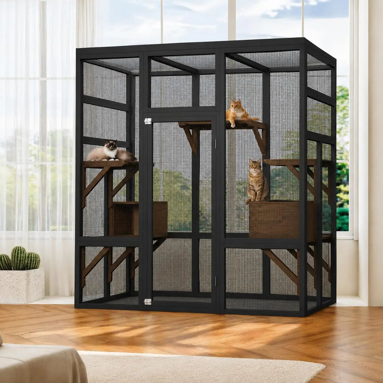 Outdoor Catio Cat Enclosure.