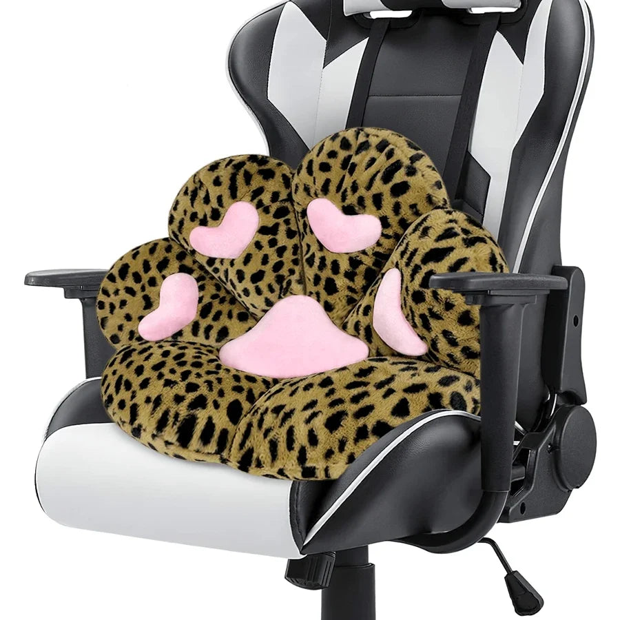 Ultra-Soft Cat Paw Floor Cushion Chair.