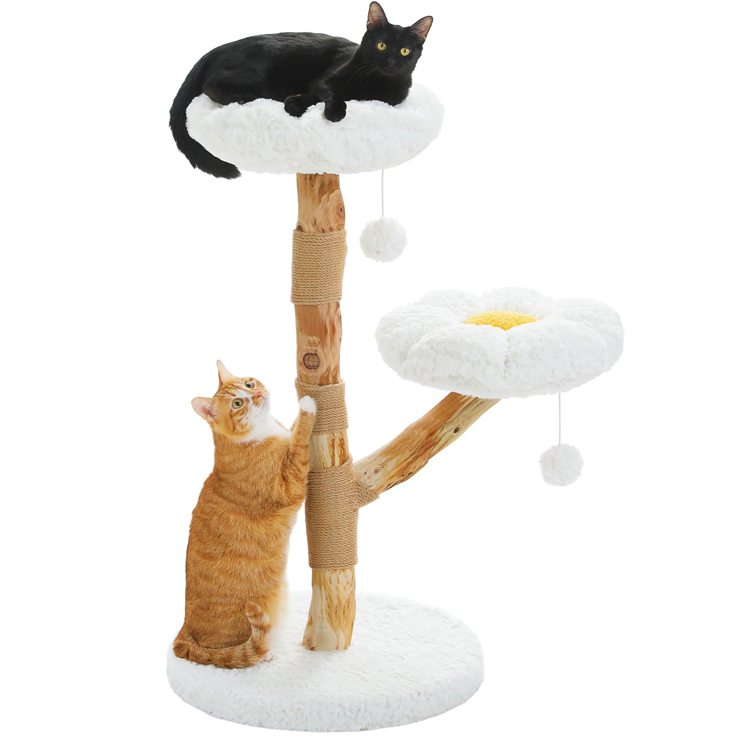 Wood Flower Cat Tree.